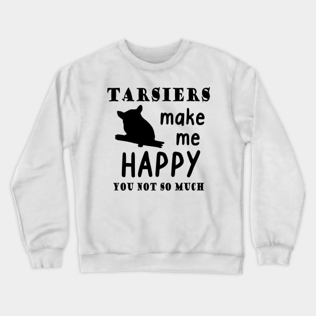 Tarsier tarsier saying Philippines Monkey Chill Crewneck Sweatshirt by FindYourFavouriteDesign